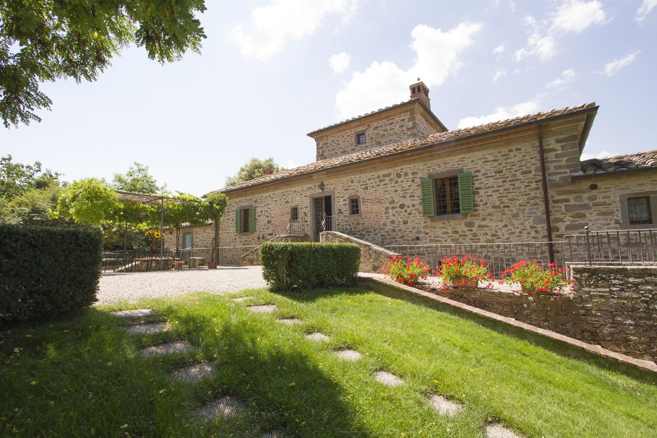 Villa Il Trebbio Cortona Buitenkant foto