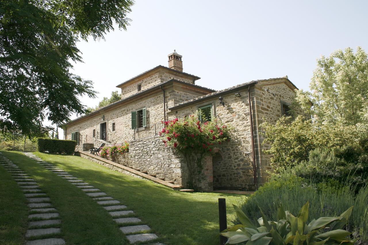 Villa Il Trebbio Cortona Buitenkant foto